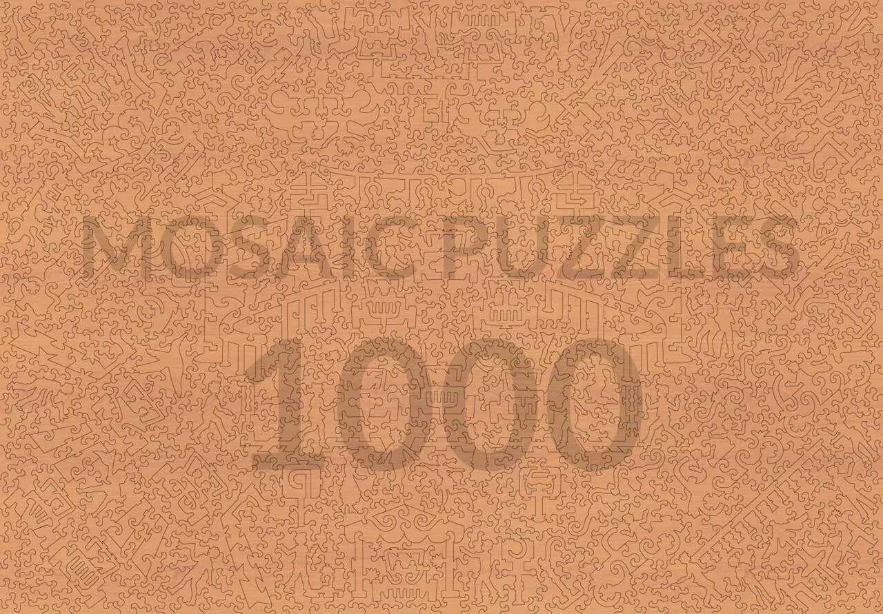 Mosaic Puzzles Gas by Edward Hopper puzzle lemn 500 piese noapte