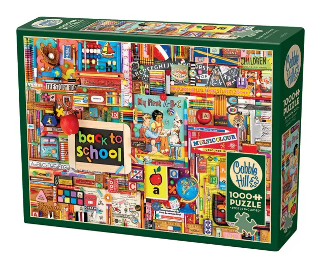 Cobble Hill Back to School puzzle 1000 piese colaj