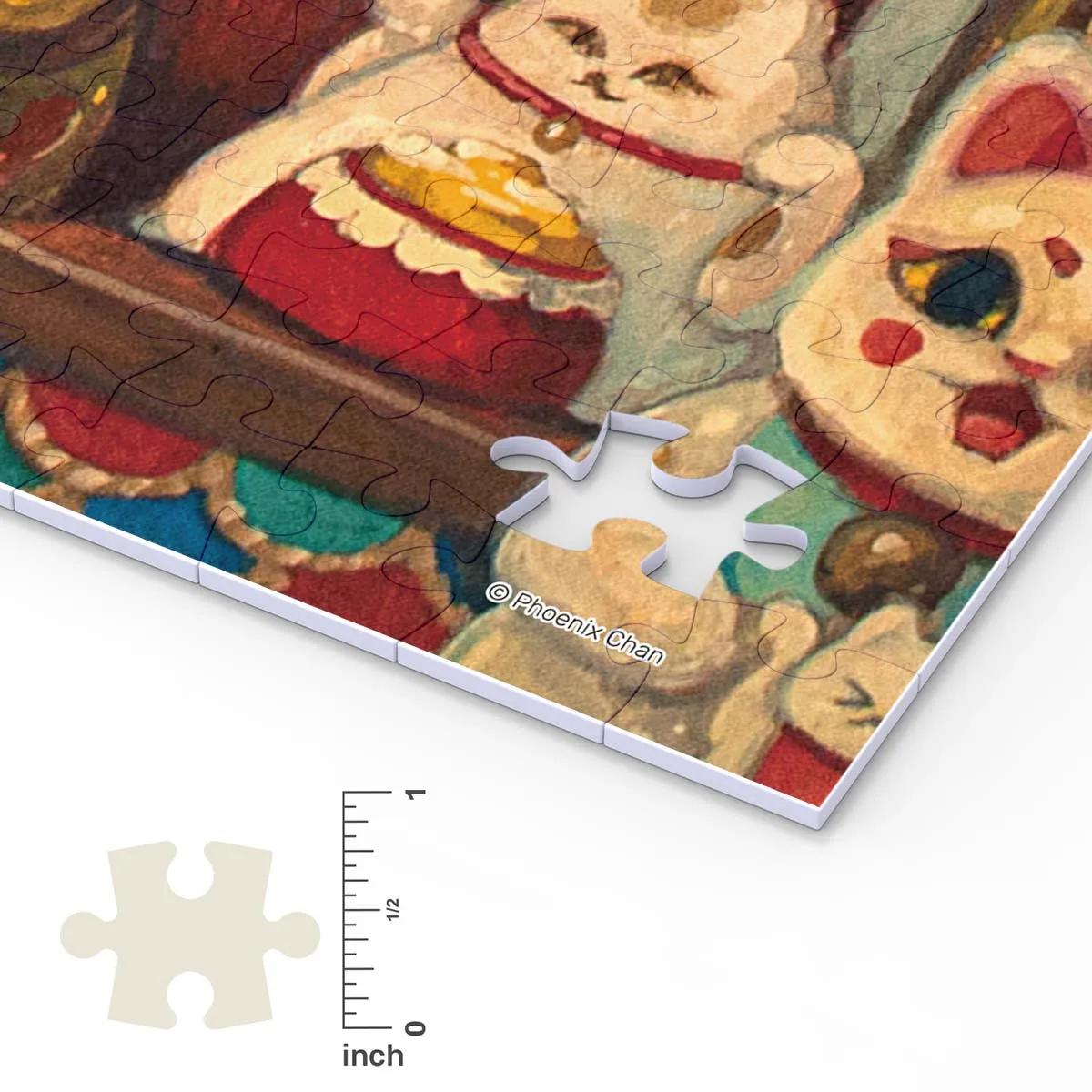 PieceRelax PieceClicks Lucky Cat Shop U1033 puzzle 1008 piese