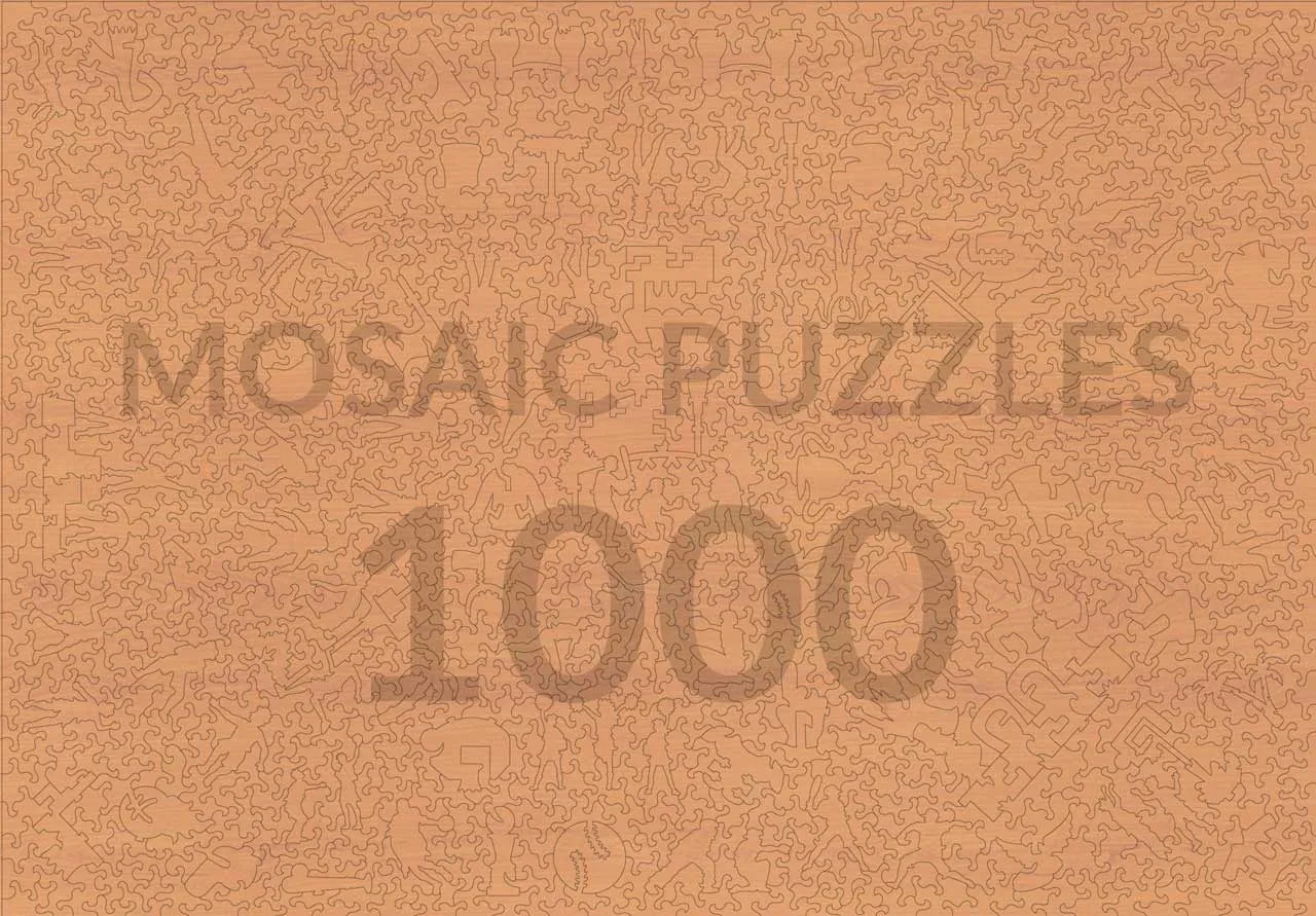 Mosaic Puzzles Baseball Fun puzzle lemn 500 piese sport
