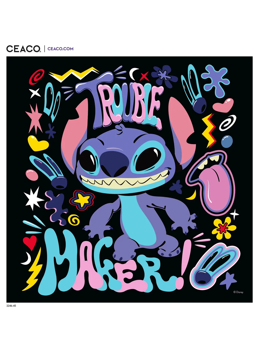 Ceaco Stitch Troublemaker puzzle 300 piese Disney