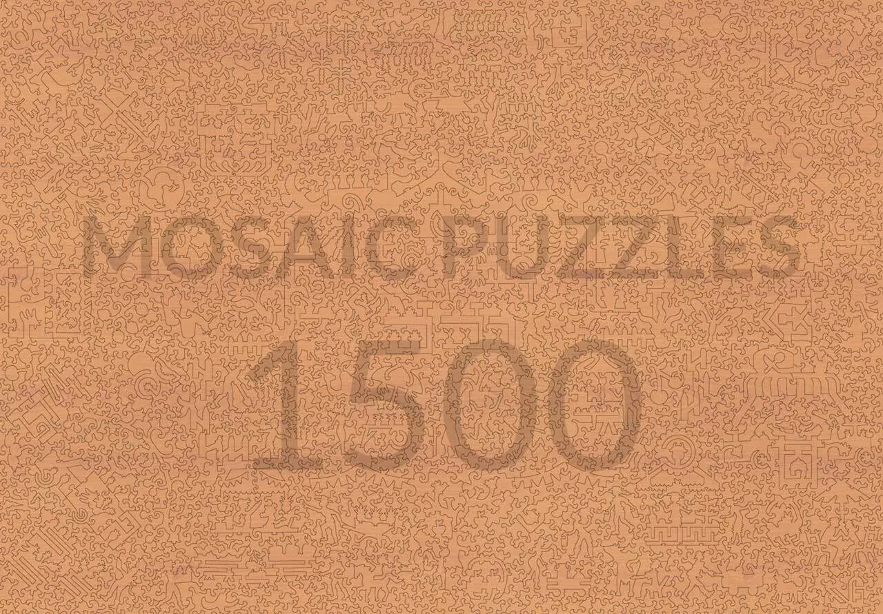 Mosaic Puzzles Busy Day at Farmer's Market puzzle 50 piese colorat
