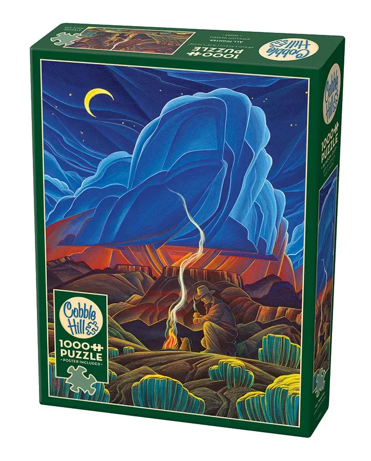 Cobble Hill All Nighter puzzle 1000 piese peisaj nocturn