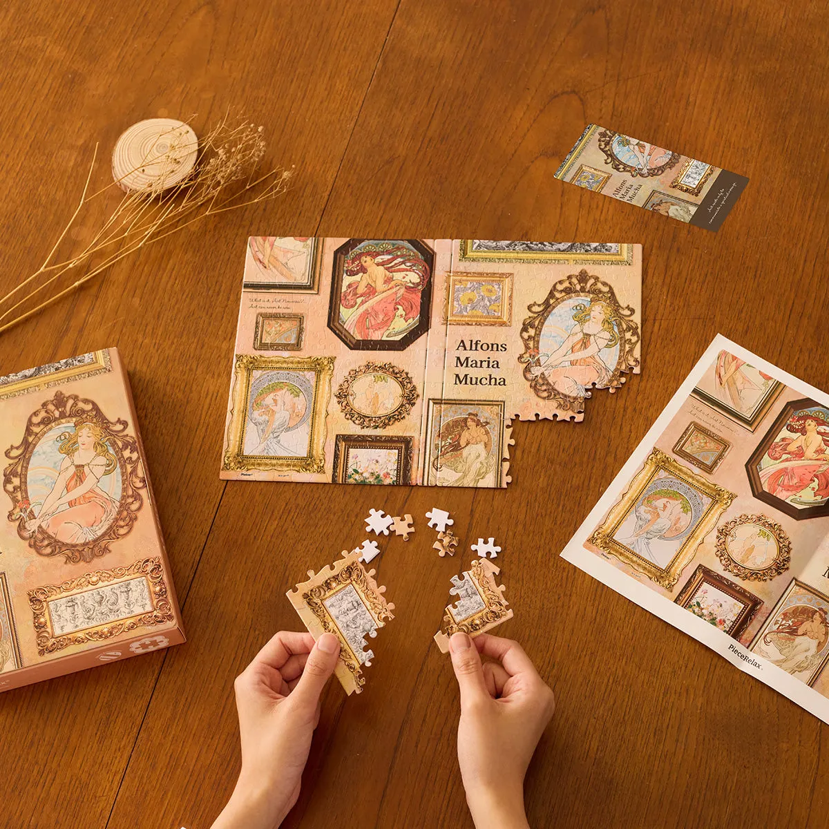 PieceRelax Puzzle Journal YA1058 The Art Palace puzzle arta