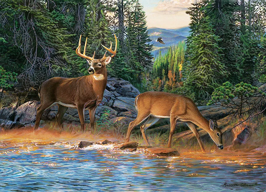 Cobble Hill The River's Edge puzzle 1000 piese natura