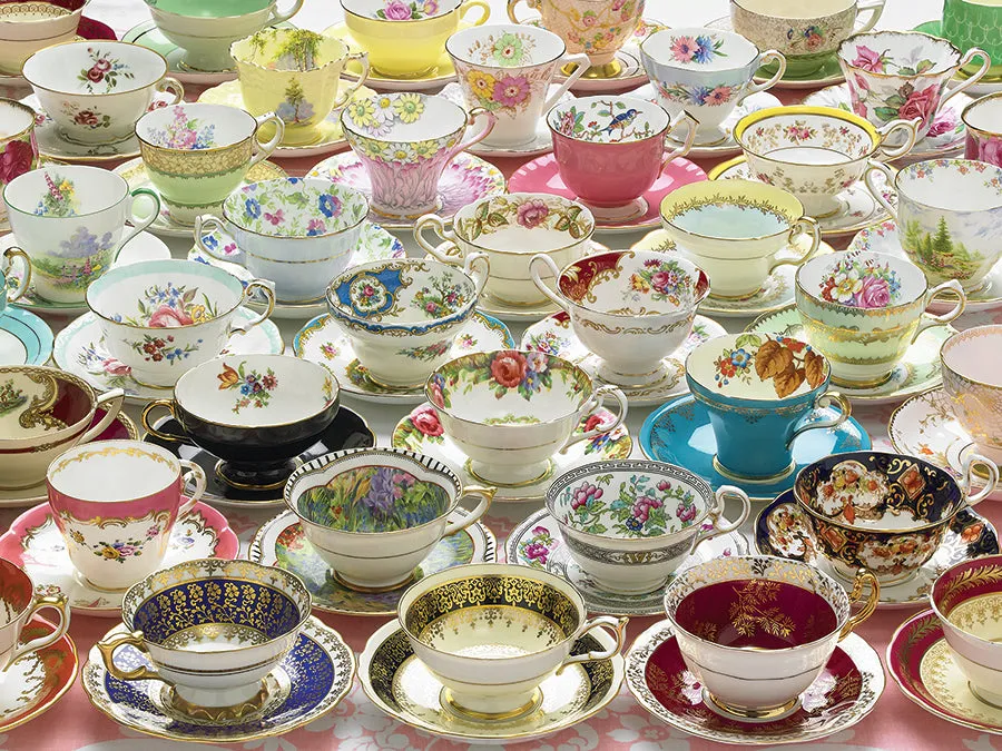 Cobble Hill Easy Handling More Teacups puzzle 275 piese cesti