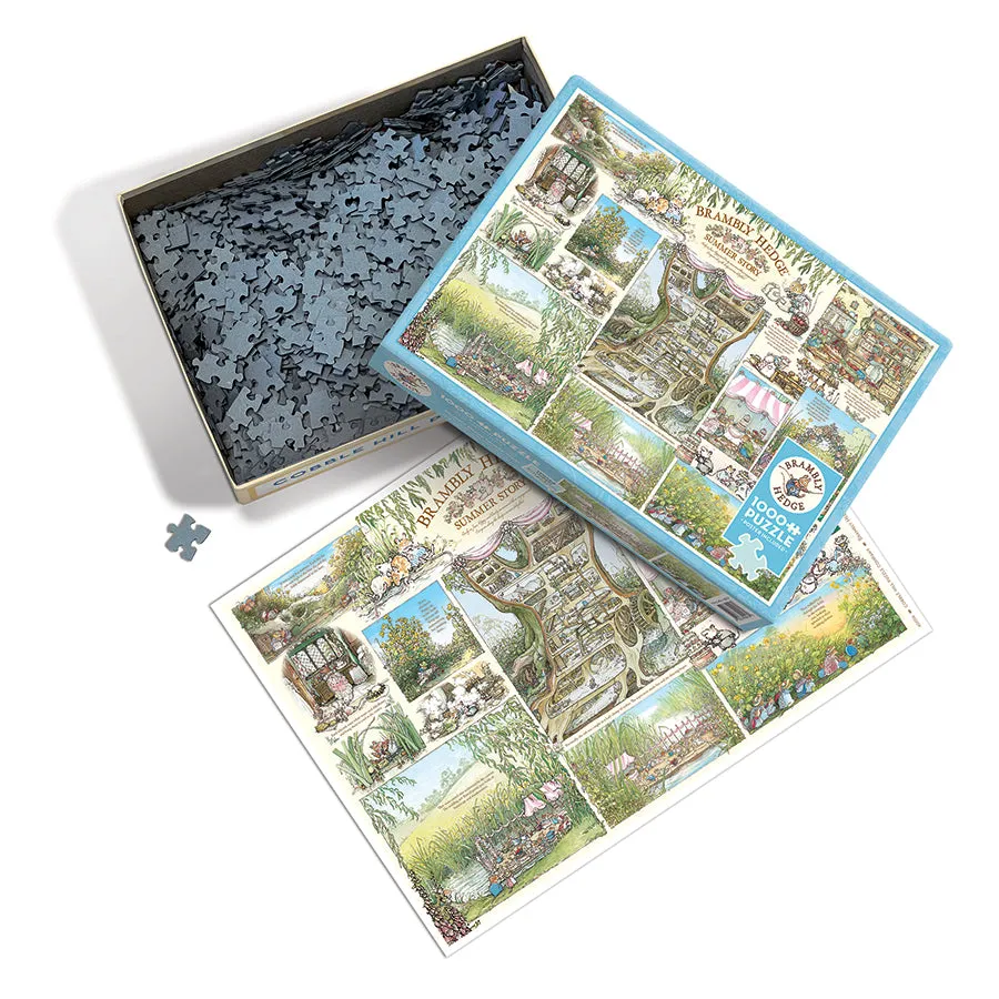 Cobble Hill Brambly Hedge Summer Story puzzle 1000 piese vara