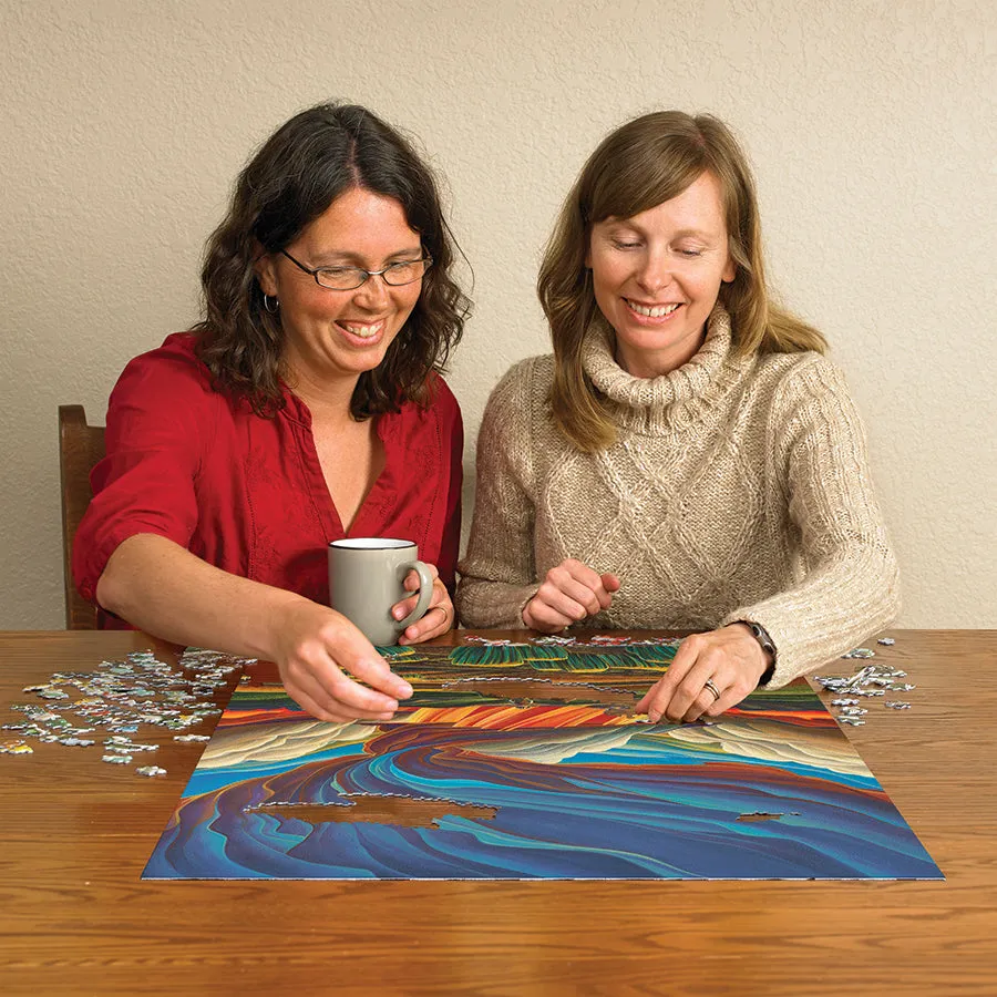 Cobble Hill Amazement puzzle 1000 piese cowboy