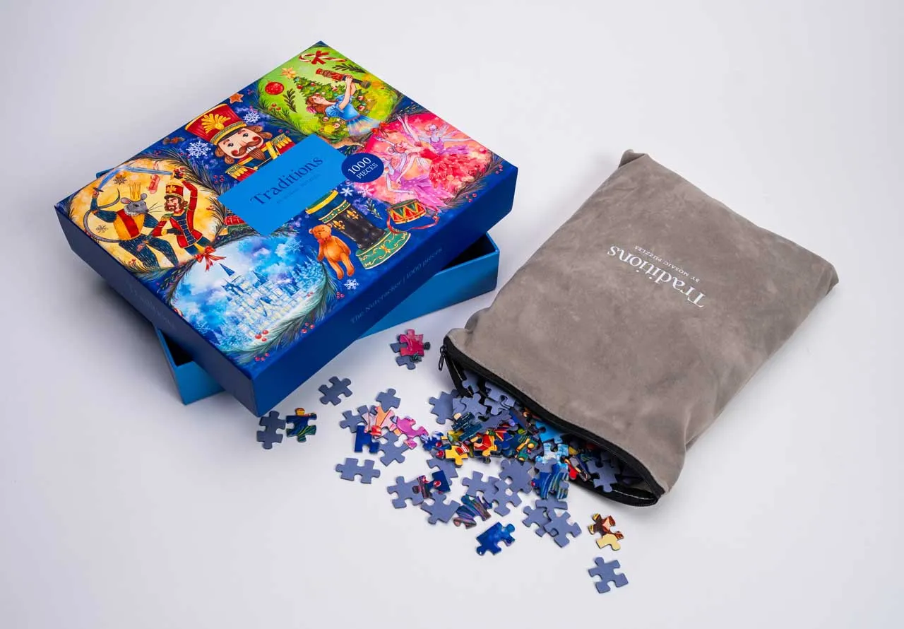 Mosaic Puzzles Traditions Spargatorul de nuci puzzle 1000 piese