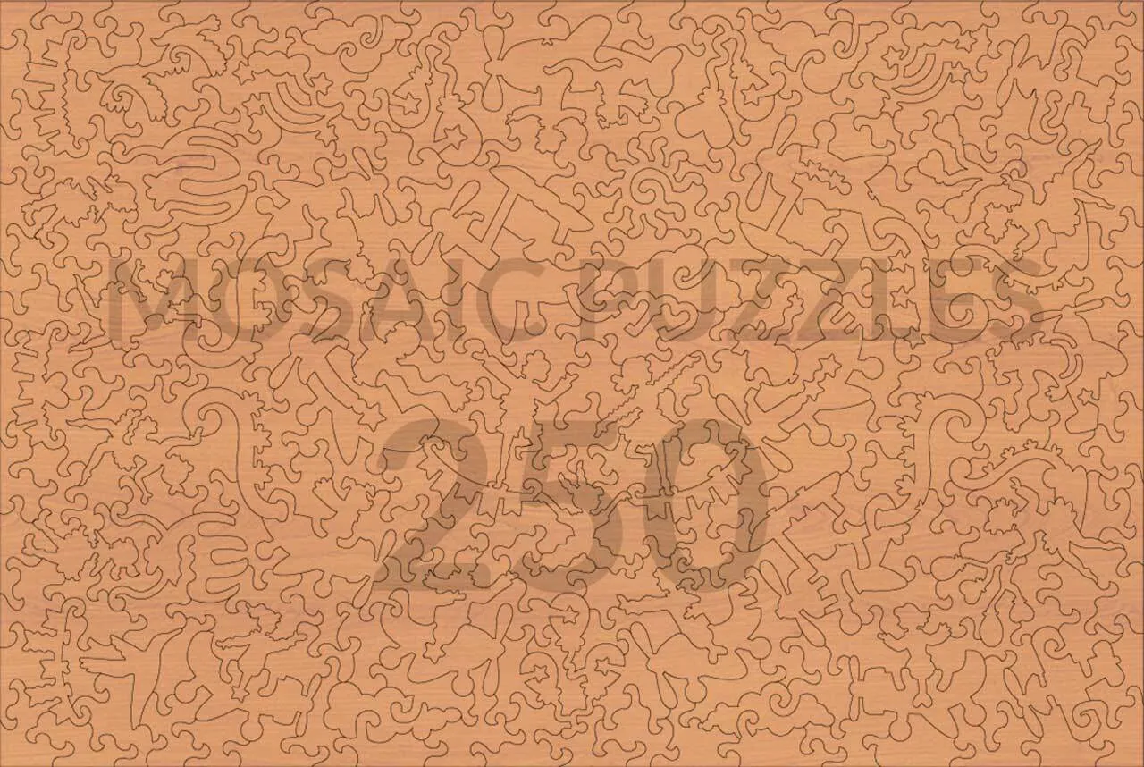 Mosaic Puzzles The People's Aviation Meet puzzle lemn 500 piese avioane