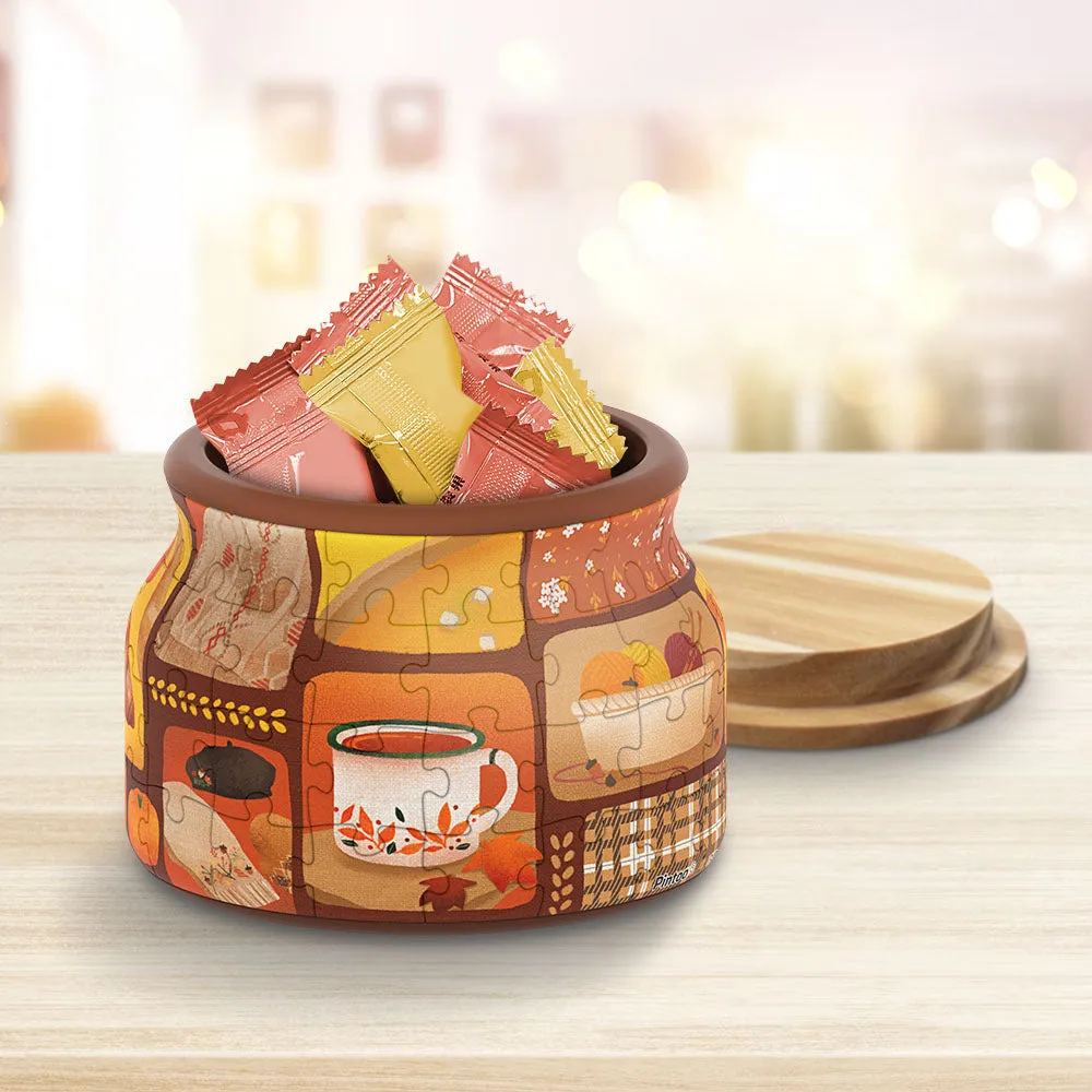 PieceRelax BC1021 puzzle borcan Live Cozy toamna