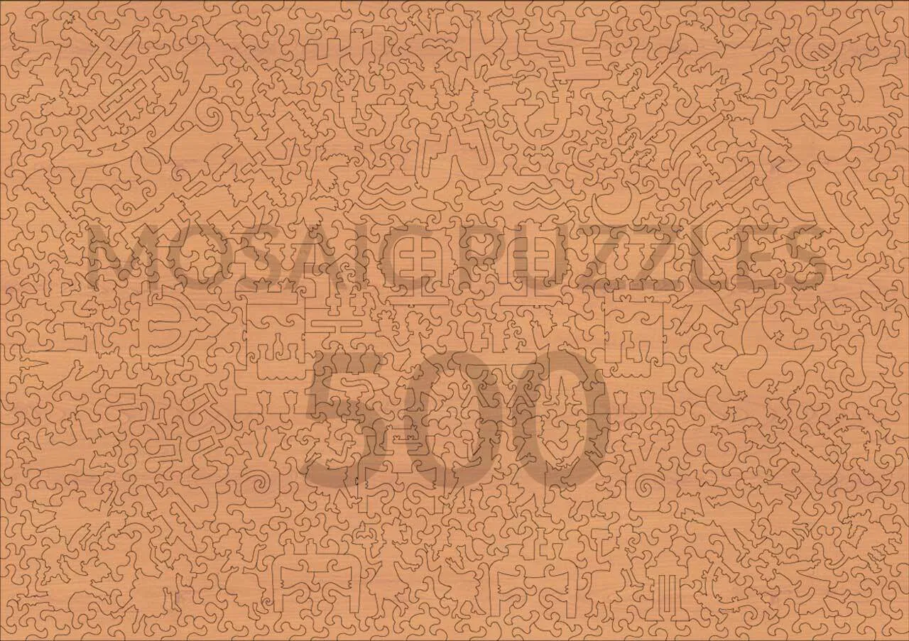 Mosaic Puzzles Le Cafe de Nuit Van Gogh puzzle lemn 1000 piese