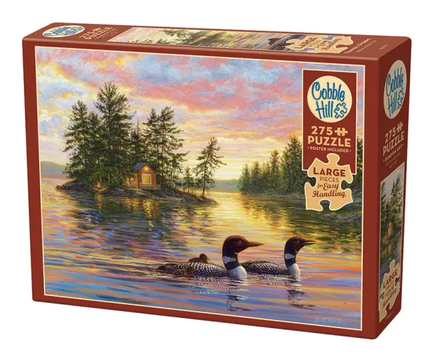 Cobble Hill Easy Handling Tranquil Evening puzzle 275 piese mari