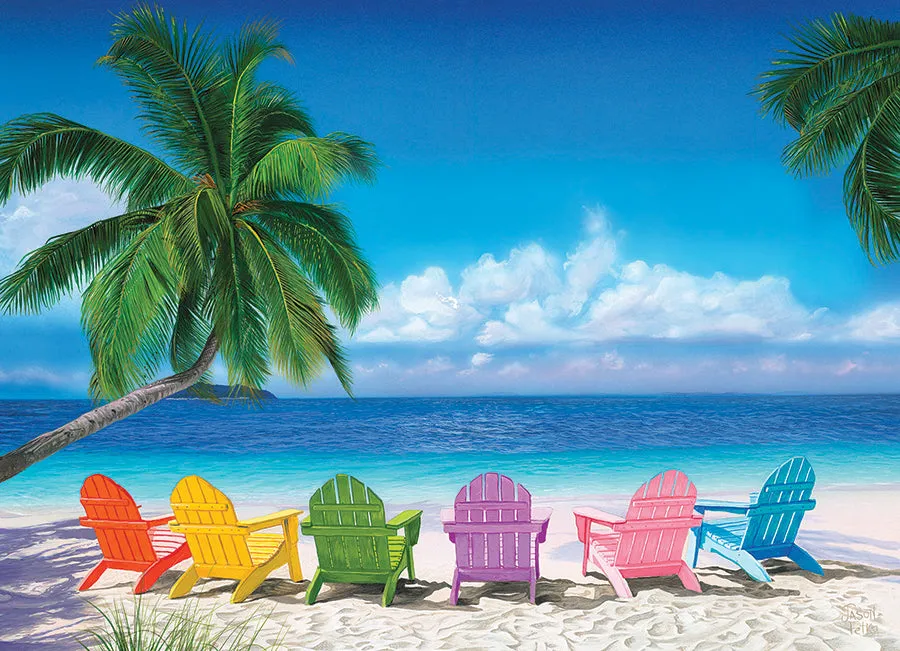Cobble Hill Paradise puzzle 1000 piese plajă