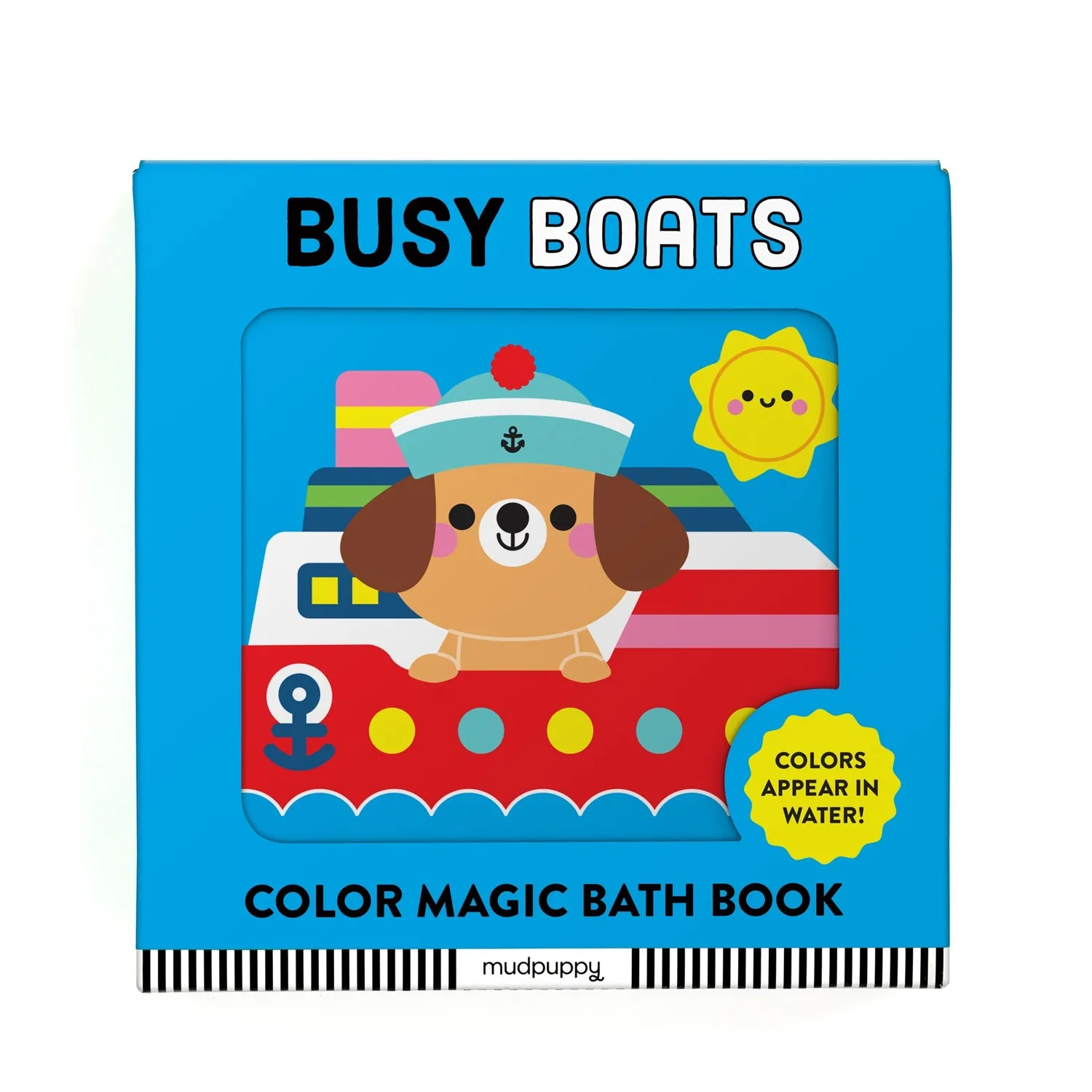 Mudpuppy Color Magic Busy Boats carte baie bebelusi
