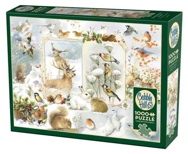 Cobble Hill Nature Journal Winter puzzle 1000 piese iarna