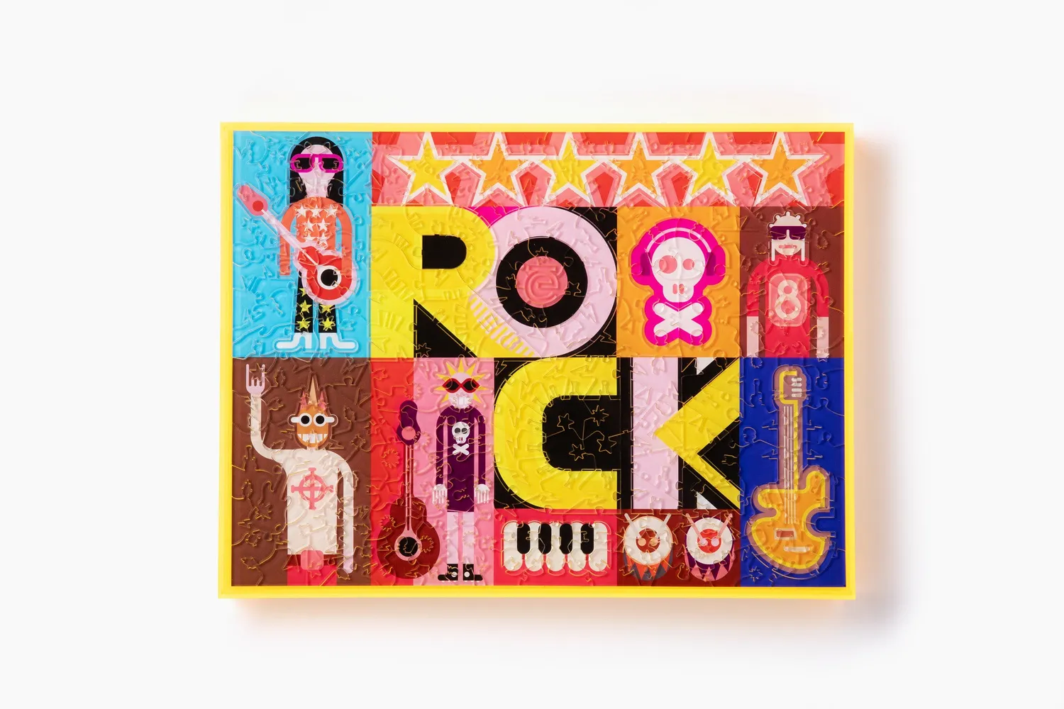 Eklektik ēkids Jam Band puzzle 230 piese 39x29 cm muzică