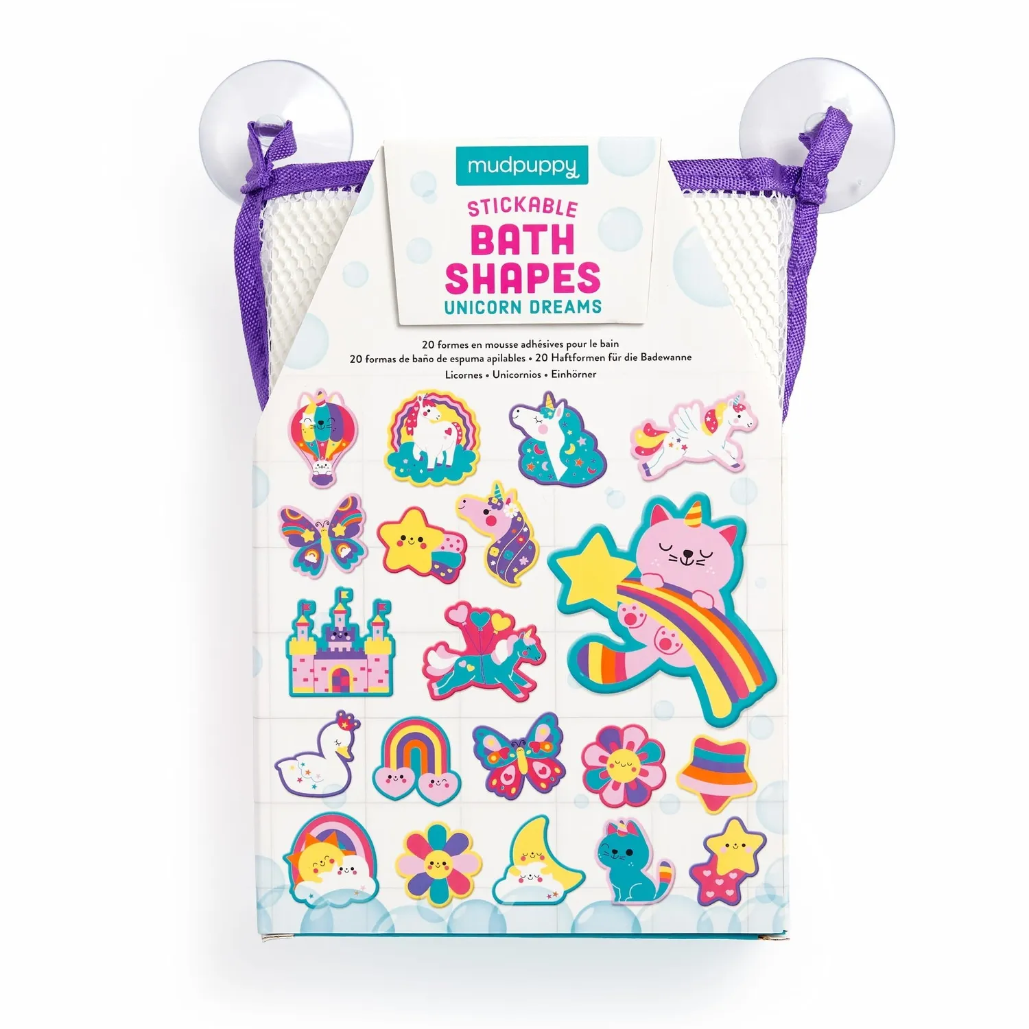 Mudpuppy Unicorn Dreams forme baie spumă 20 piese
