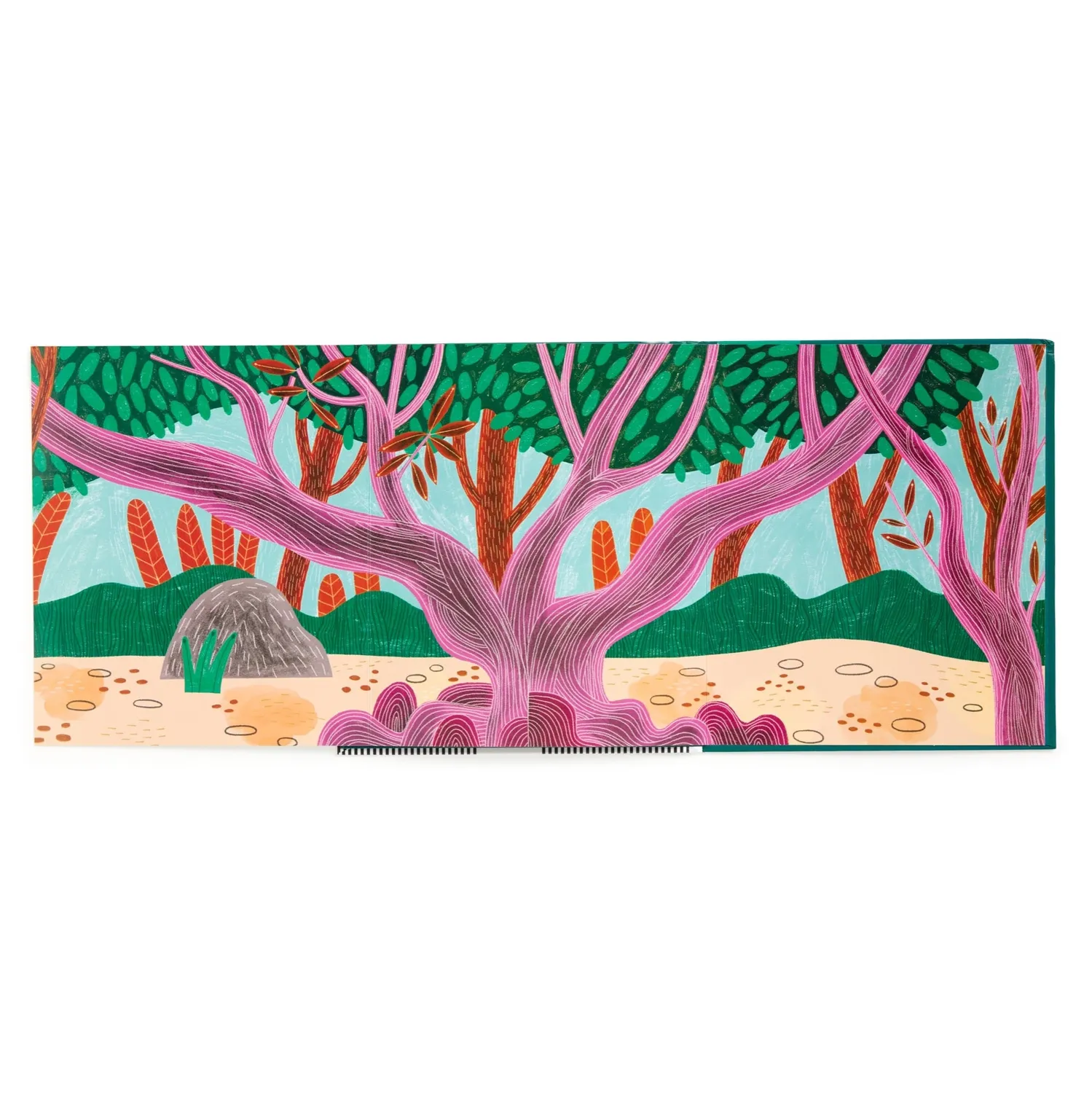 Mudpuppy Rainforest Sticker Play set stickere reutilizabile 50+ jungla
