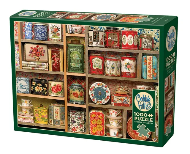 Cobble Hill Vintage Tins puzzle 1000 piese