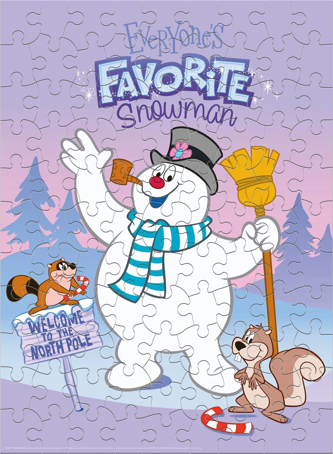 Ceaco Frosty the Snowman puzzle copii 100 piese Craciun