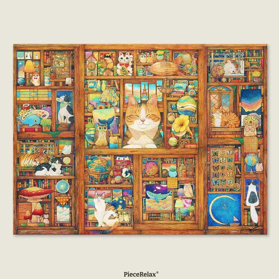 PieceRelax PieceClicks U1070 puzzle 1008 piese raft