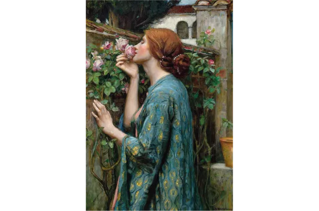 Mosaic Puzzles Soul of the Rose Waterhouse puzzle lemn 500 piese