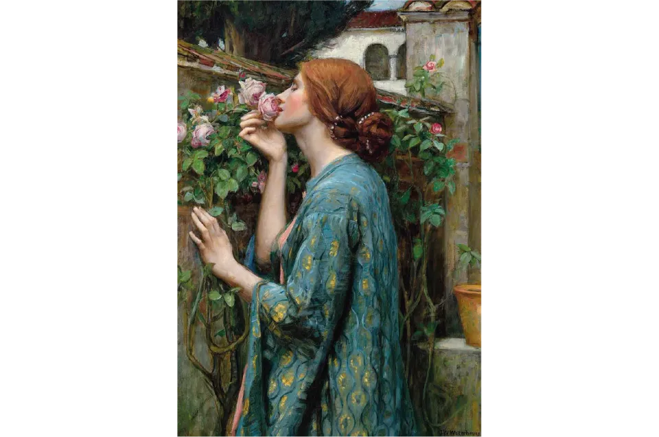 Mosaic Puzzles Soul of the Rose Waterhouse puzzle lemn 500 piese