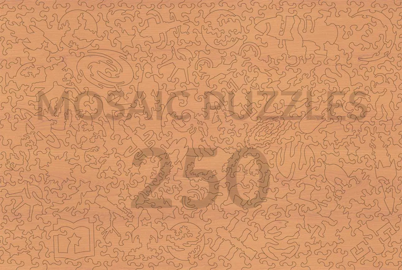 Mosaic Puzzles Planet Earth puzzle lemn 500 piese cosmos