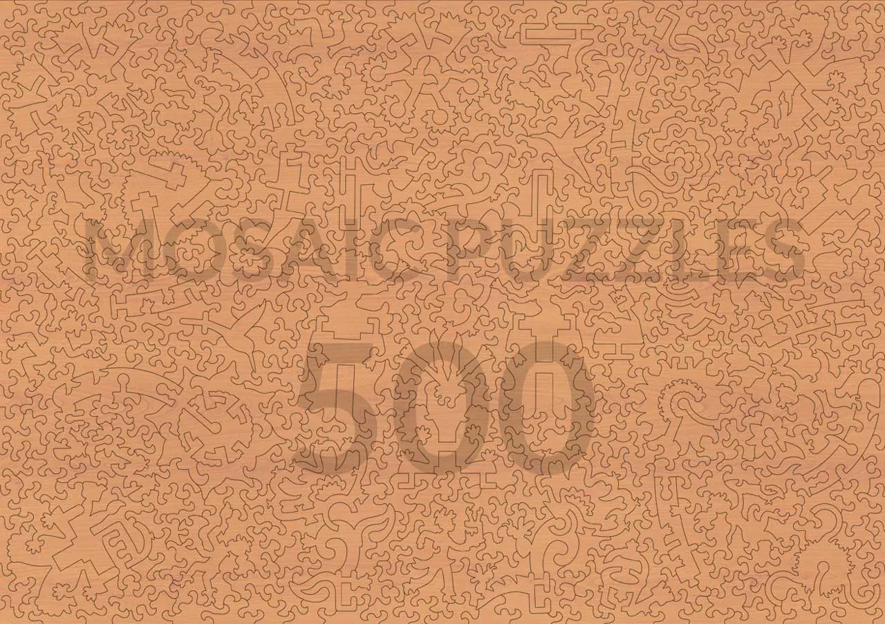 Mosaic Puzzles Heritage Bouquet of Flowers Van Gogh puzzle 3D 500 piese