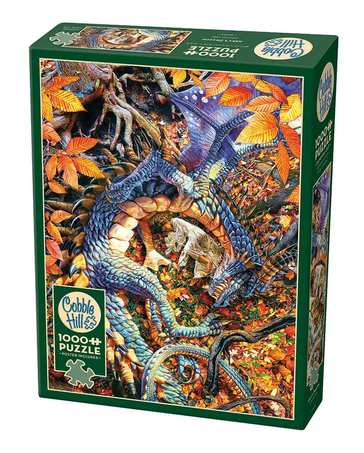 Cobble Hill Abby's Dragon puzzle 1000 piese dragon