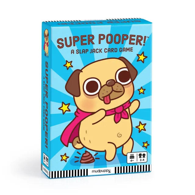 Mudpuppy Super Pooper joc de cărți 40 piese 4+