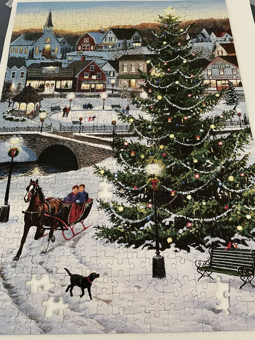 Cobble Hill Purple puzzle 1000 piese mov