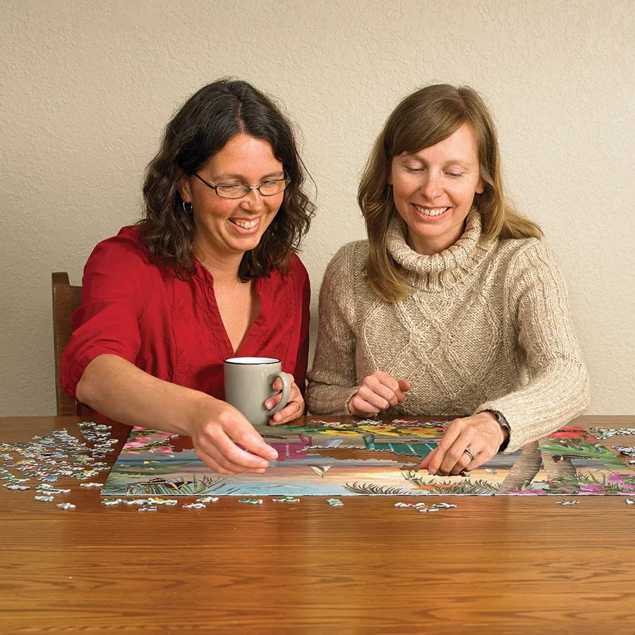 Cobble Hill Island Paradise puzzle 500 piese tropical
