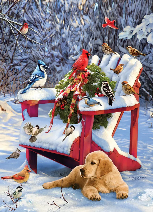 Cobble Hill Warm Winter's Day puzzle 1000 piese iarna