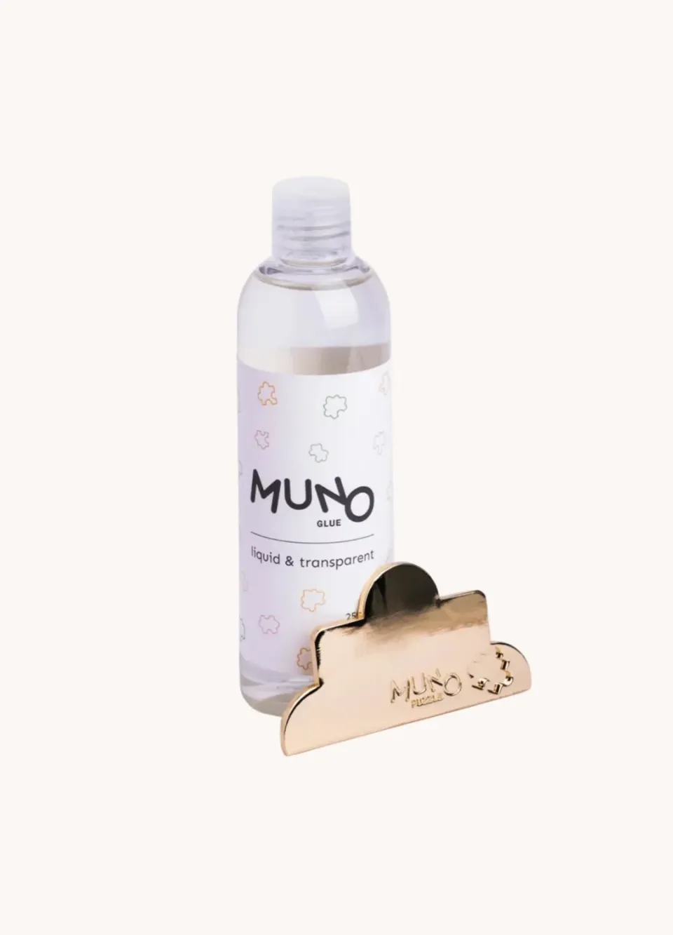 Muno Puzzle Muno Glue adeziv puzzle spatula aur
