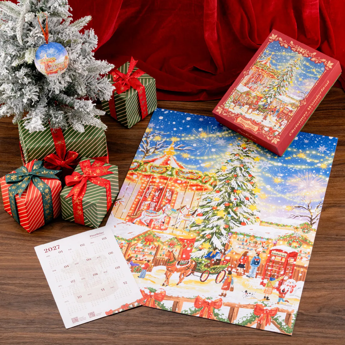 PieceRelax PieceClicks U1215 puzzle 1008 piese set Crăciun