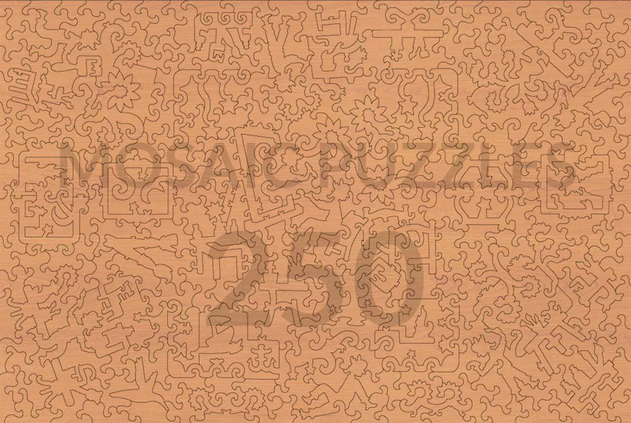 Mosaic Puzzles Van Gogh's Landscapes puzzle lemn 500 piese artă