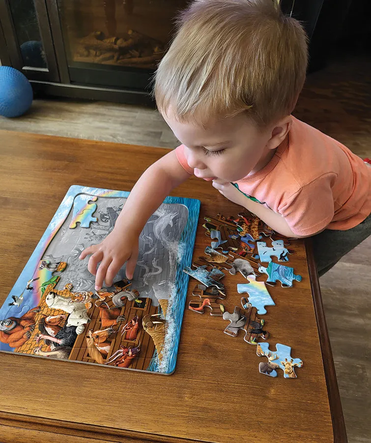 Cobble Hill Voyage of the Ark puzzle 35 piese tava animale