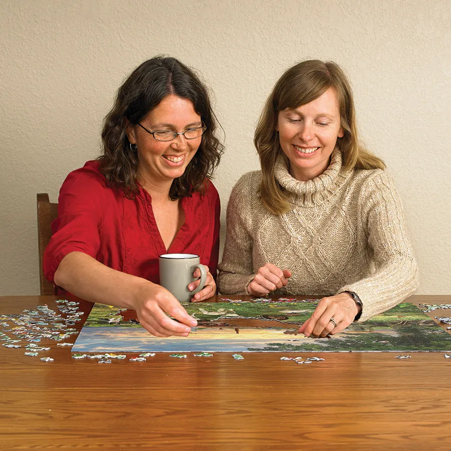 Cobble Hill Field at Sunrise puzzle 1000 piese ferma