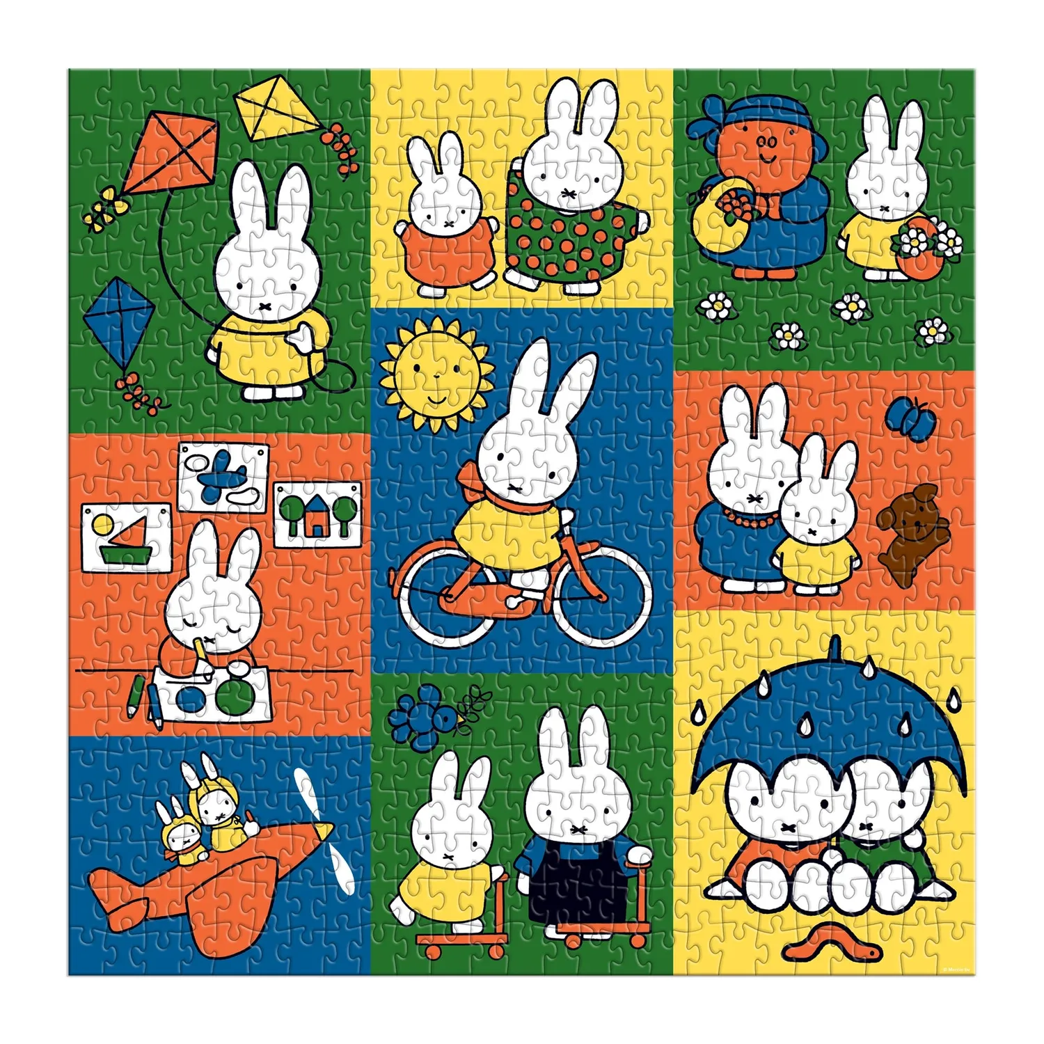 Mudpuppy Miffy and Friends puzzle 500 piese 50x50 cm