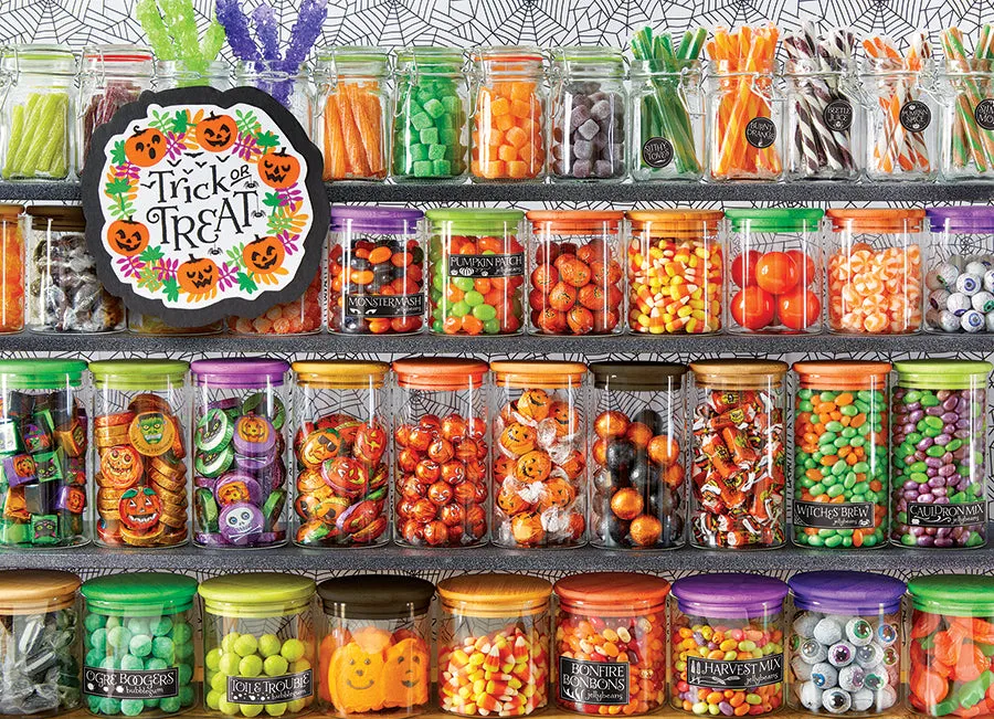 Cobble Hill Trick or Treat puzzle 1000 piese halloween