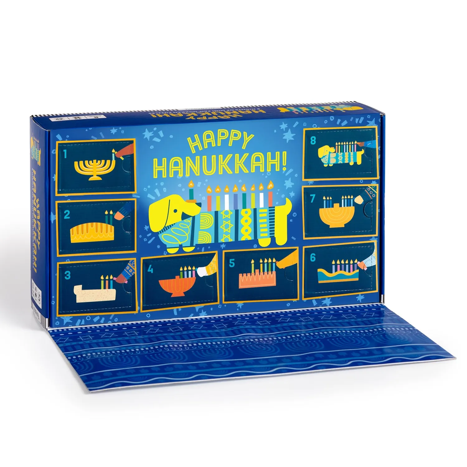 Mudpuppy Happy Hanukkah Countdown puzzle 8x48 piese catei