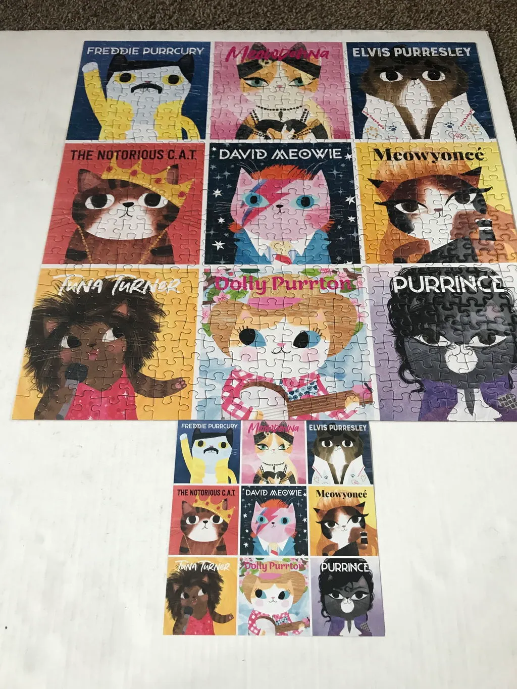Mudpuppy Music Cats puzzle 500 piese pisici