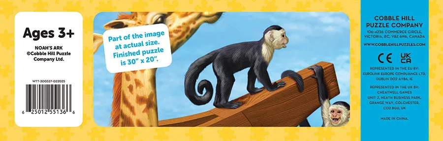Cobble Hill Noah's Ark puzzle podea 35 piese arca
