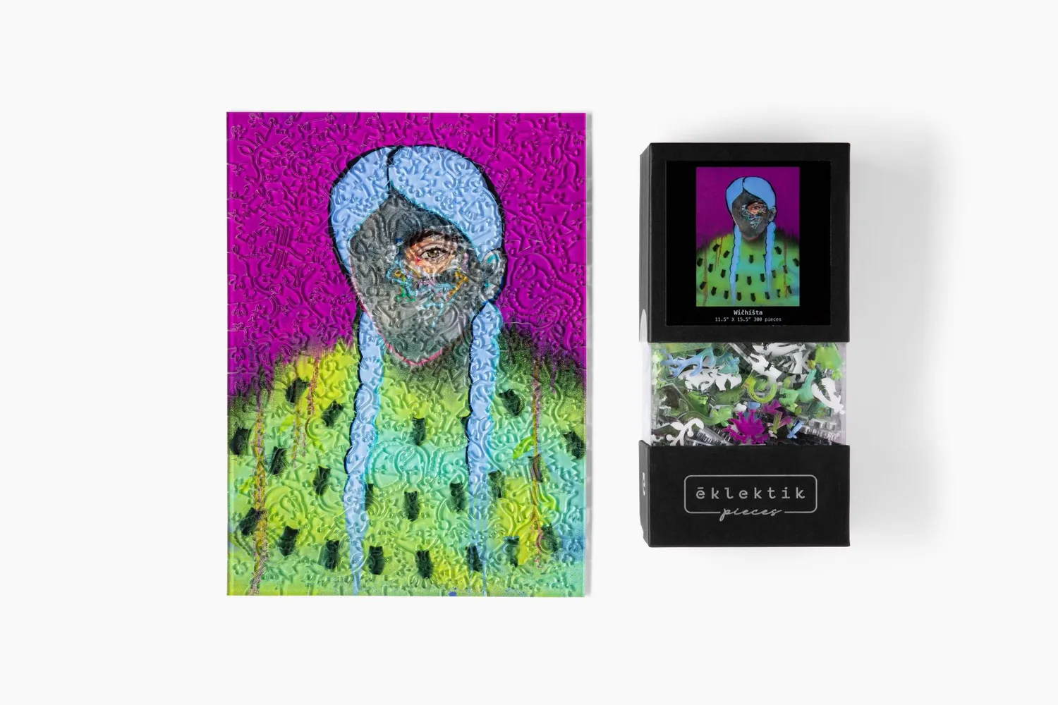 Eklektik Pieces Wičhíšta puzzle 300 piese portret