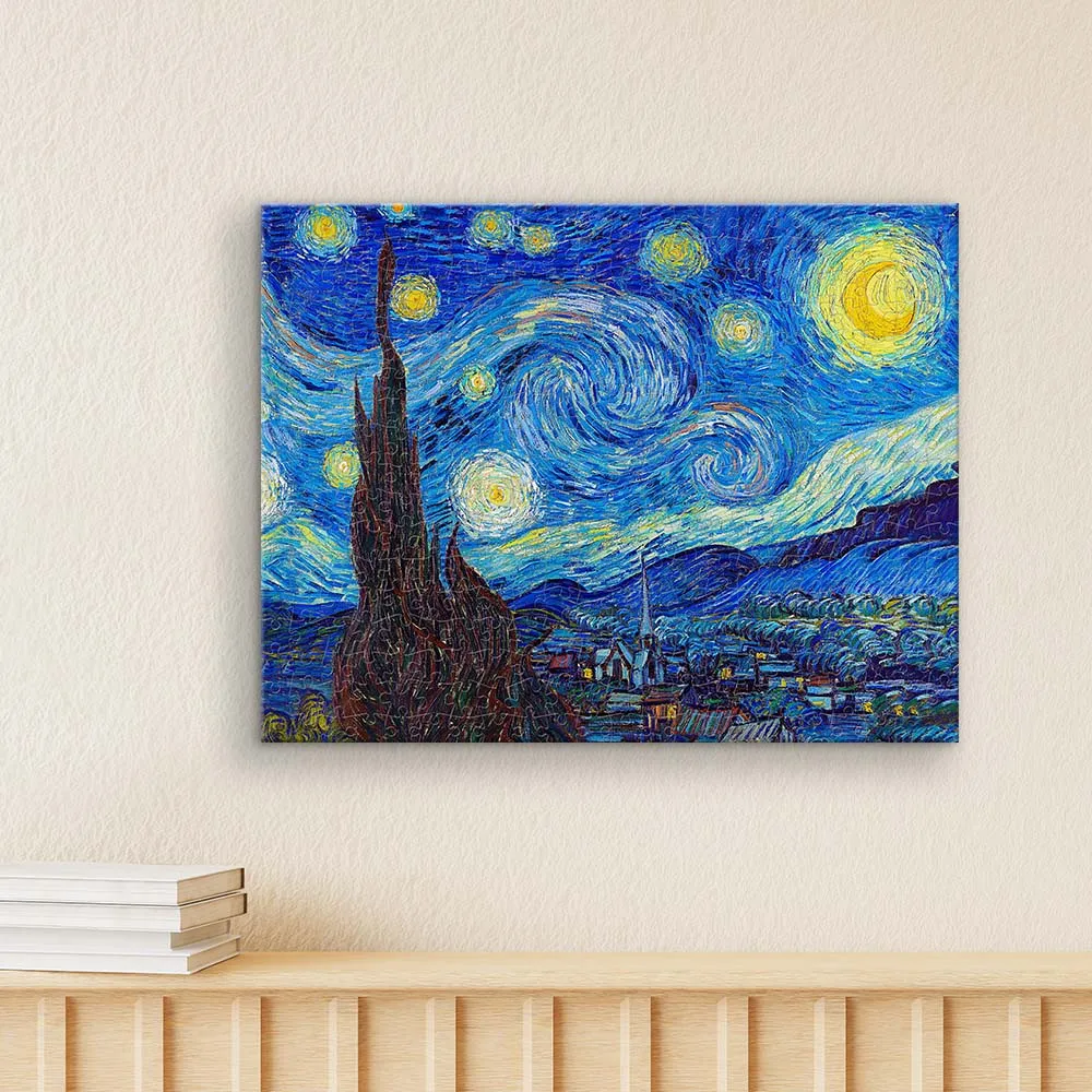 PieceRelax Starry Night HN1306 puzzle canvas 30x23 cm