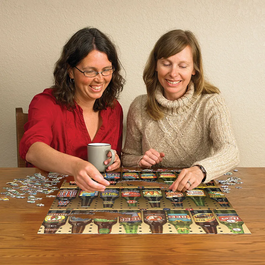 Cobble Hill Beer Collection puzzle 1000 piese bere
