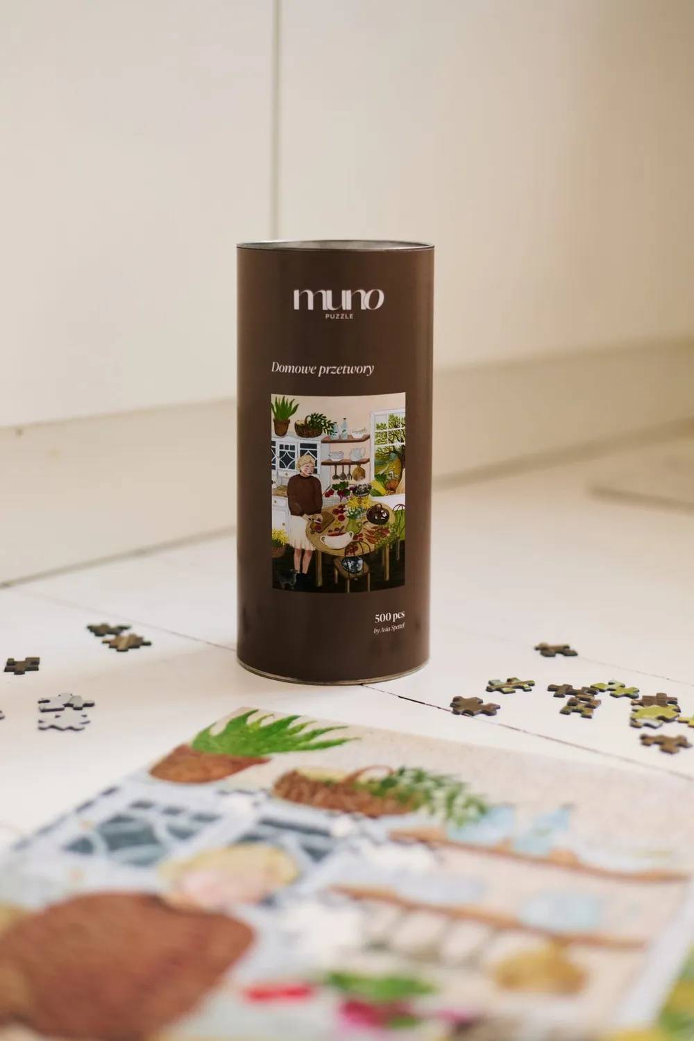 Muno Puzzle Domowe Przetwory puzzle 500 piese borcane