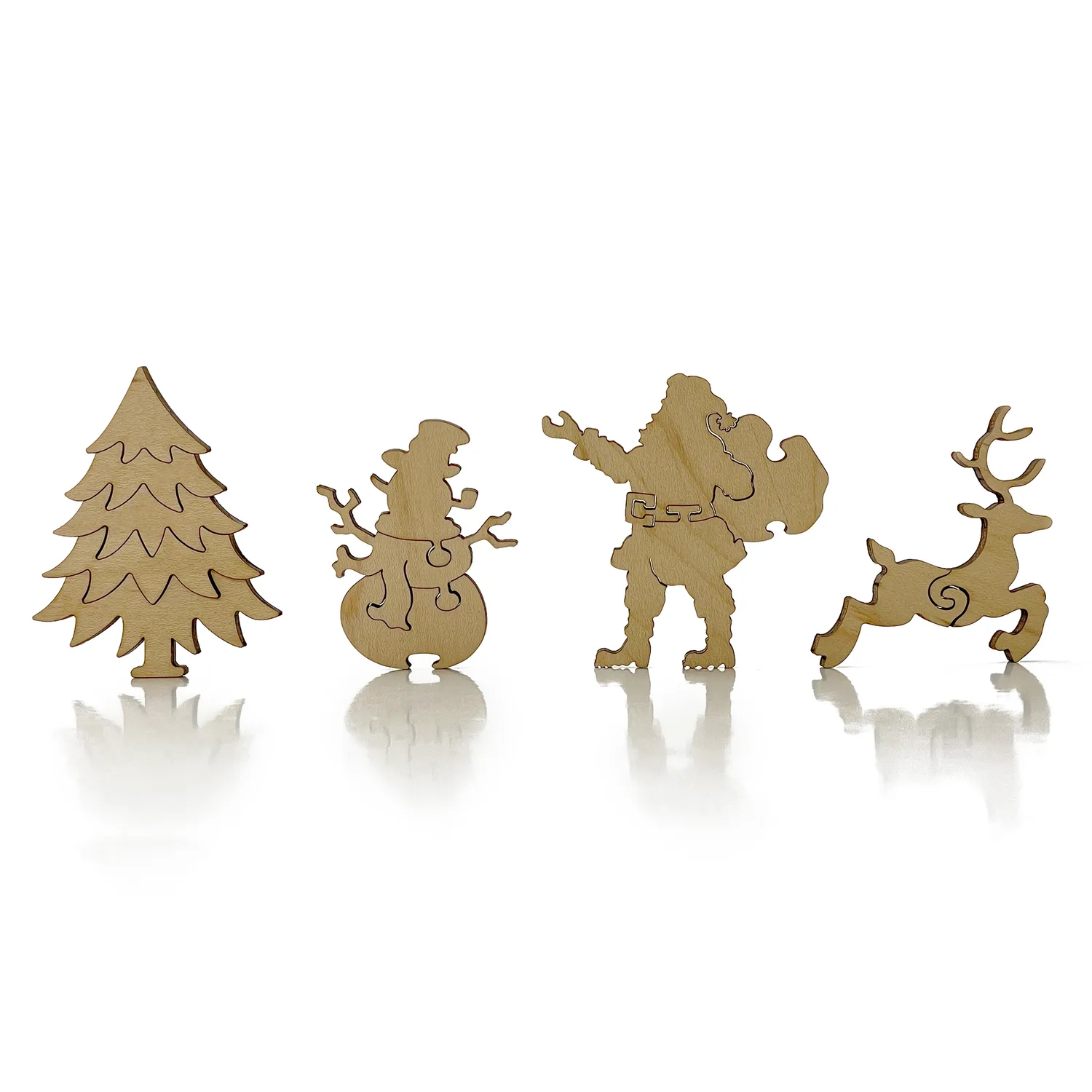 Hidden Piece Holiday House puzzle 538 piese Craciun